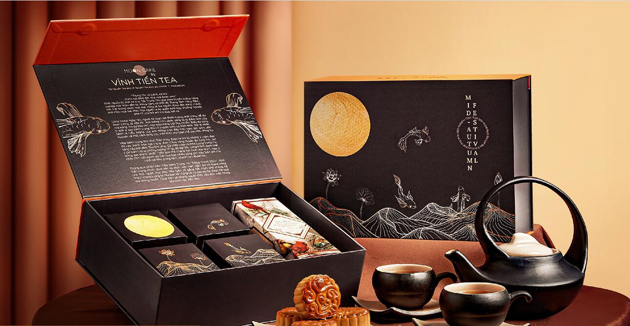仿膳月餅禮盒設計理念