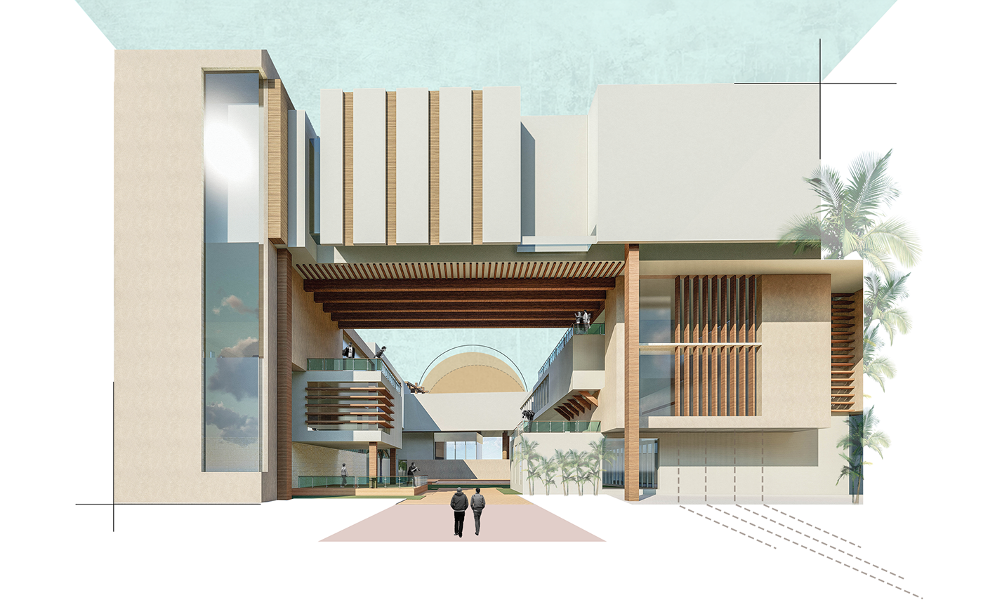 文化館展廳設計方案及效果圖  第3張