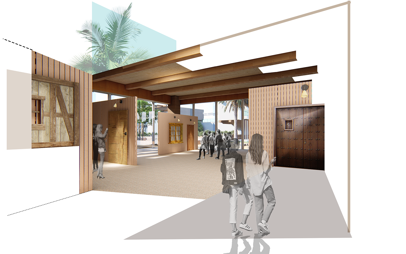 文化館展廳設計方案及效果圖  第7張